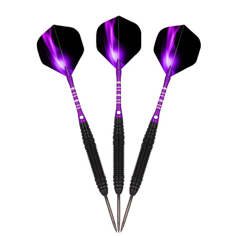 FOSRAGON High Quality 3pcs Kits Metal Tip Plastic Shaft Darts