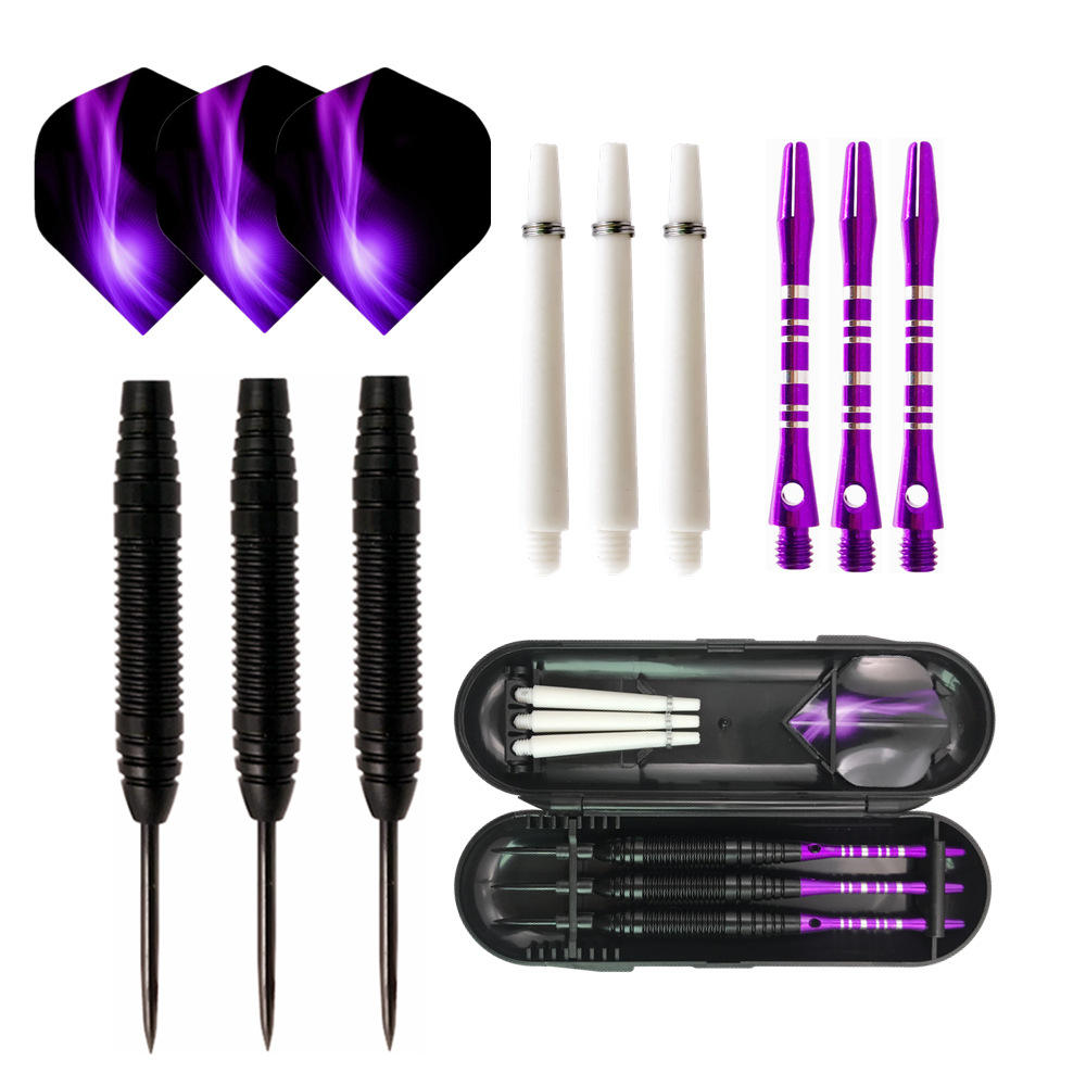 FOSRAGON High Quality 3pcs Kits Metal Tip Plastic Shaft Darts